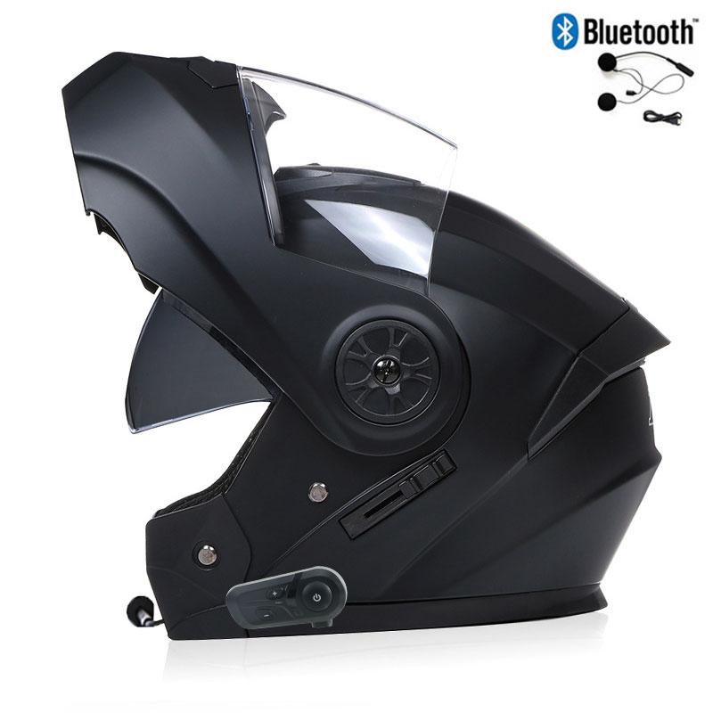 Modular Flip Up Motorcycle Helmet Dot Approved - Helm Full Face sepeda motor pria