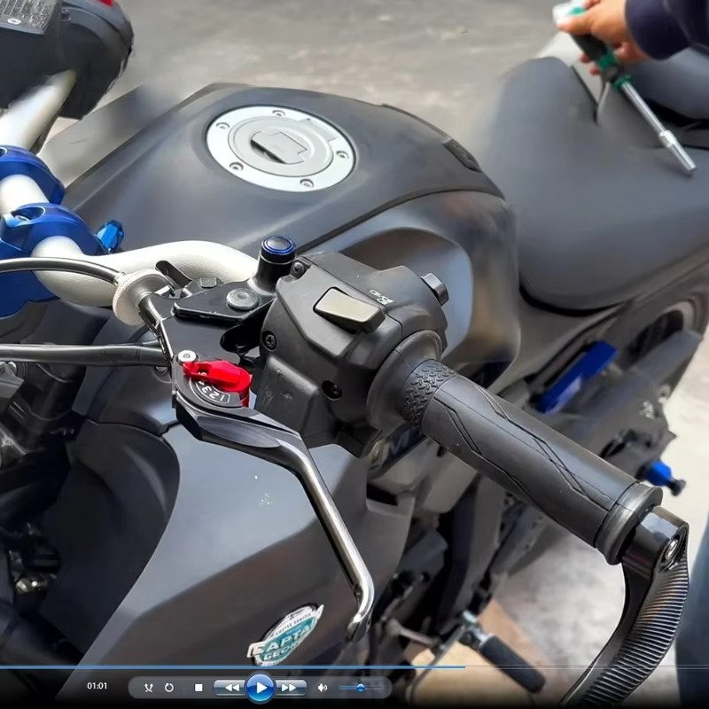 Baru untuk Yamaha MT07 2025 20 - Cnc Aluminum Adjustable Brake Clutch Levers ulasan dan harga